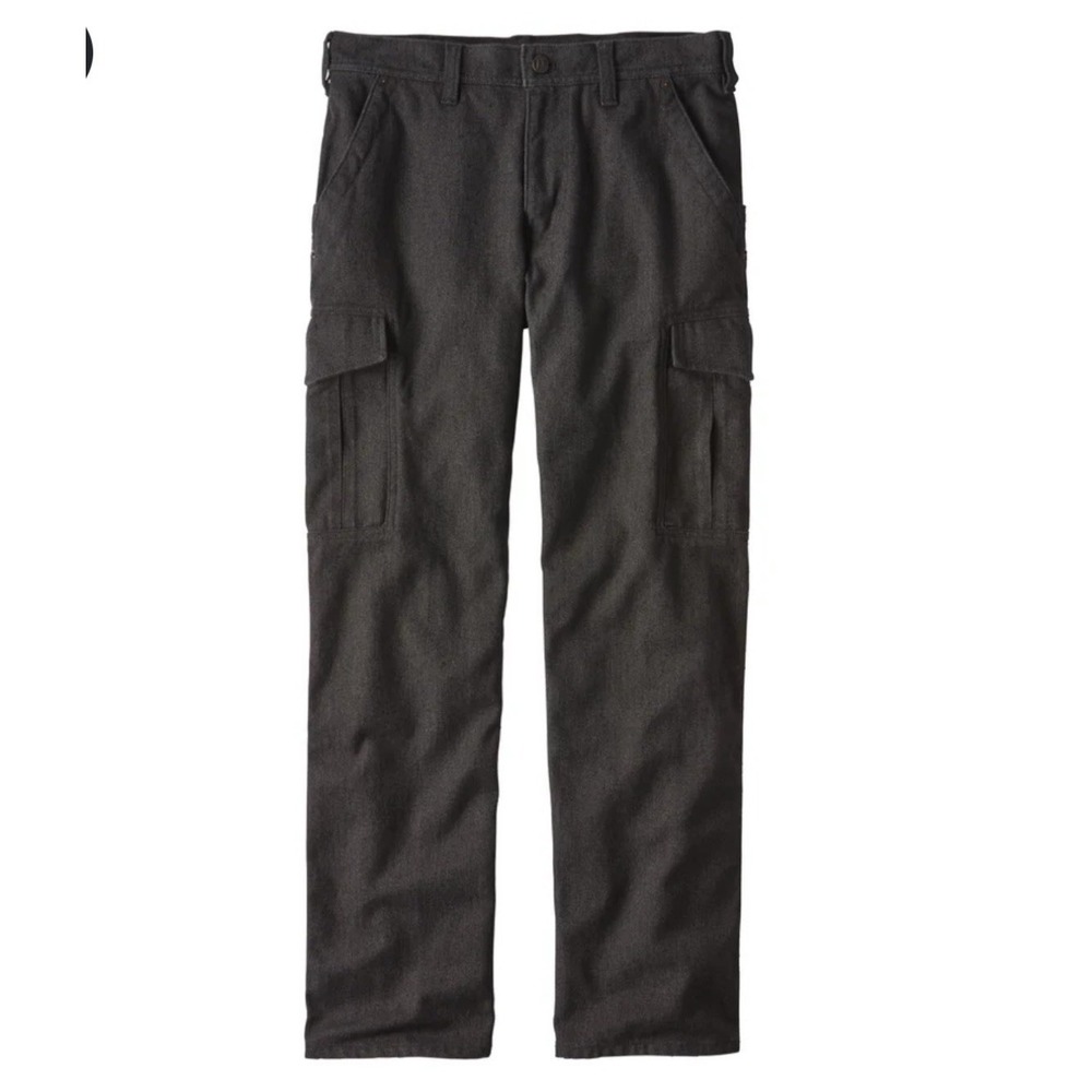 Patagonia Iron Forge Hemp Canvas Cargo Pants Mens 34x32 Black